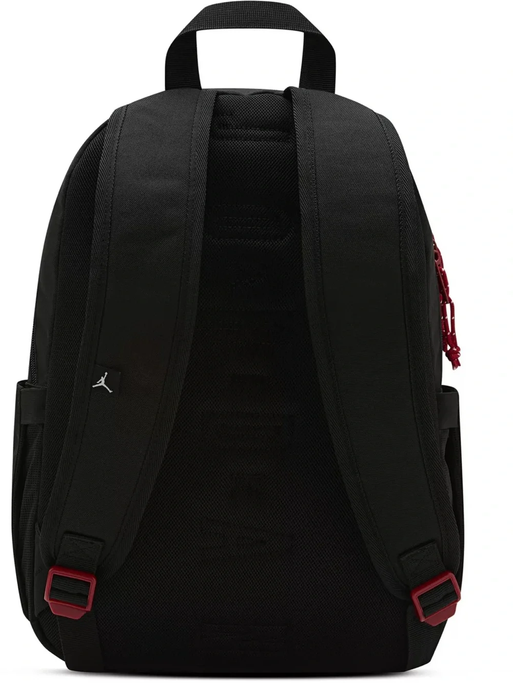 Jordan Kids Black Backpack and Lunch Bag with Maroon Jumpman